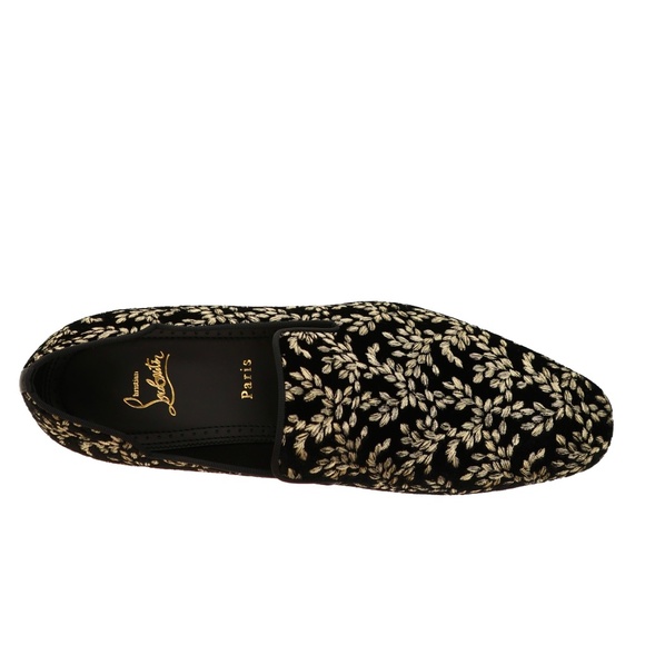 Christian Louboutin Dandy Chick Black Velour Size 10 US New - Picture 6 of 7